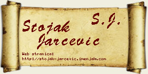 Stojak Jarčević vizit kartica